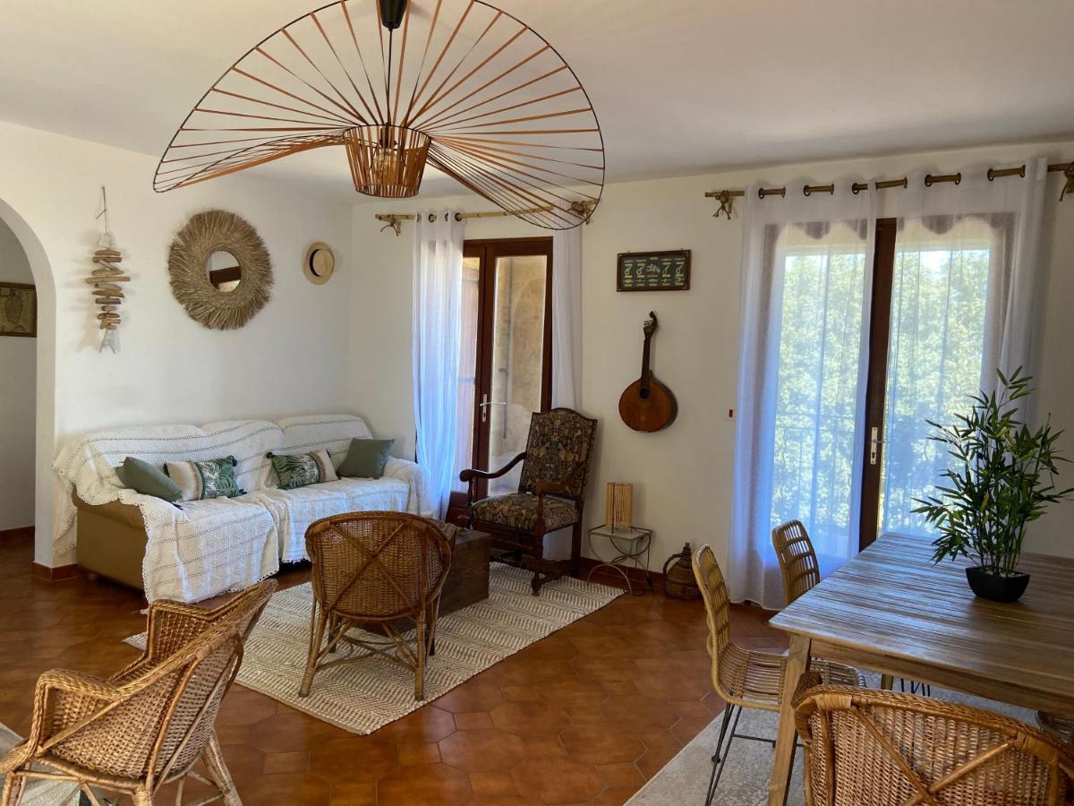Seaview Garden Villa LʼÎle-Rousse Dış mekan fotoğraf